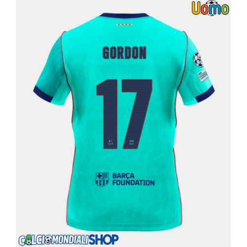 Maglie da calcio Barcelona Anthony Gordon #17 Terza Maglia 2026-27 Manica Corta